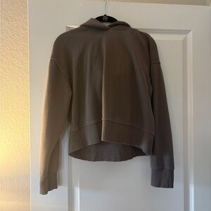 Zara Brown Hoodie Jacket